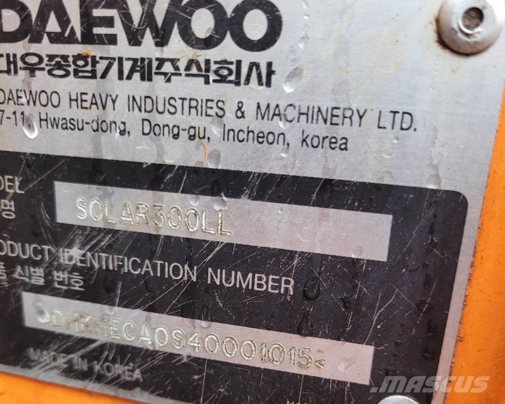 Daewoo Solar 300 LL Erdészeti Kotrók