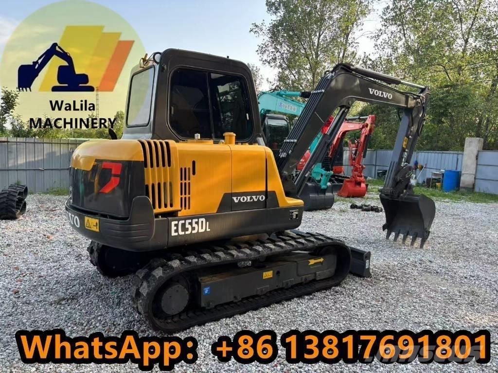 Volvo EC 55D Mini kotrók < 7t