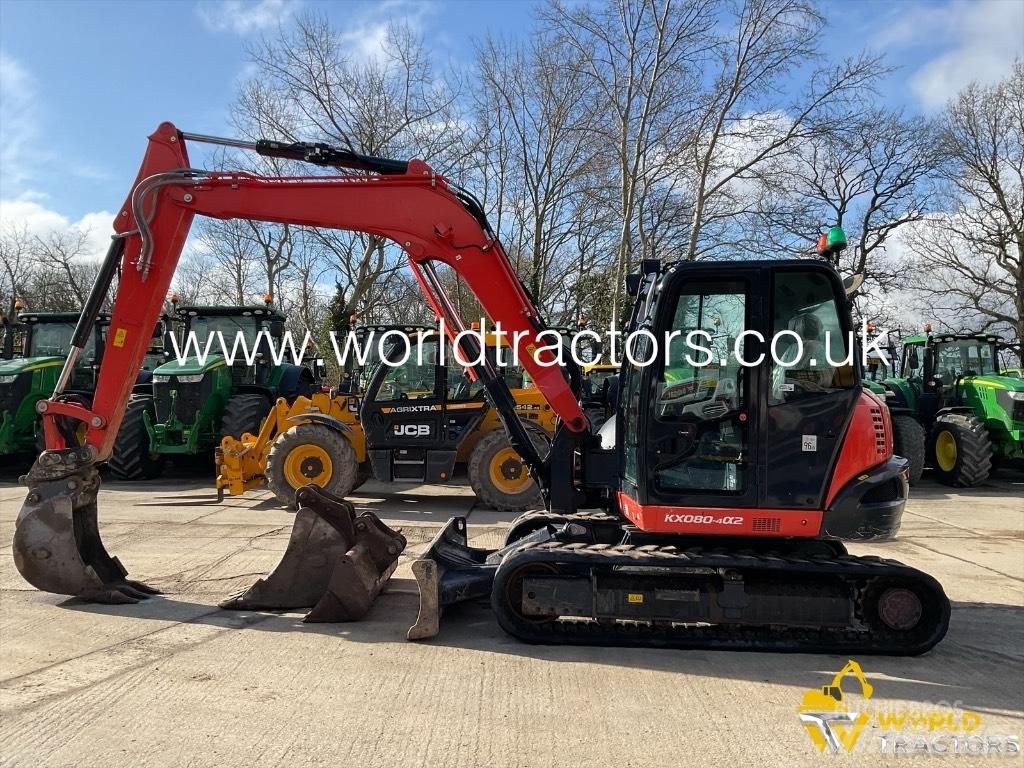 Kubota KX 080-4 Közepes (midi) kotrók 7 t - 12 t