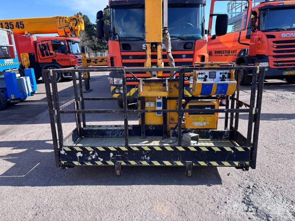 Bronto S55HDT Teherautóra szerelt emelők és állványok