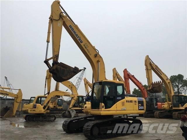 Komatsu pc200-7 Lánctalpas kotrók