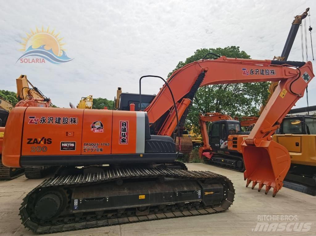 Hitachi ZX 200 Lánctalpas kotrók