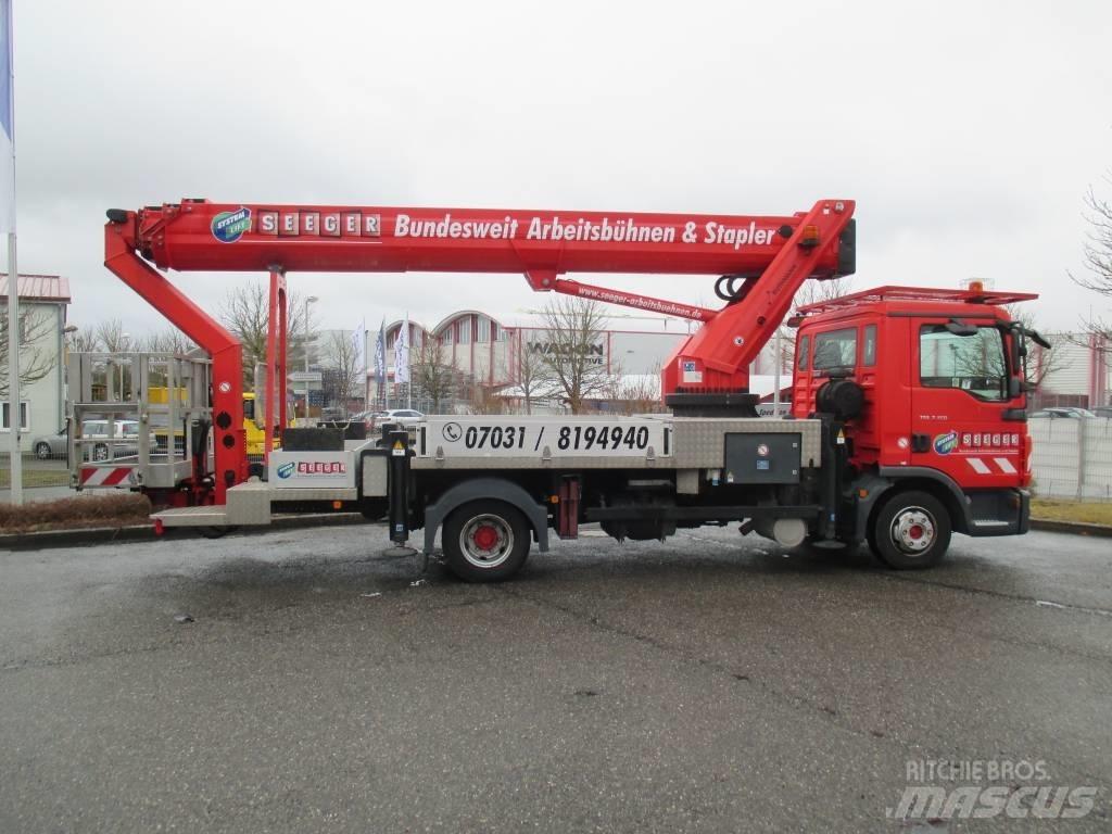 Ruthmann T 330 Teherautóra szerelt emelők és állványok