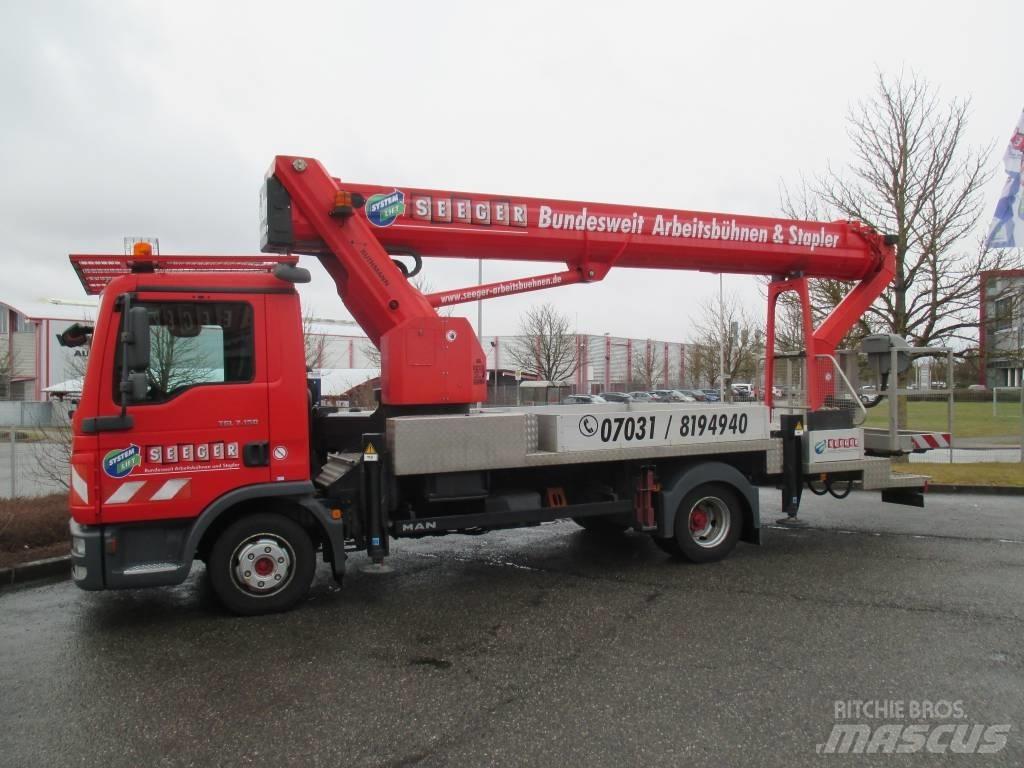 Ruthmann T 330 Teherautóra szerelt emelők és állványok