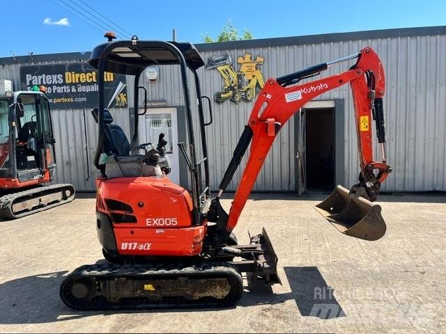 Kubota U 17-3 Mini kotrók < 7t