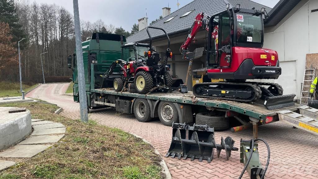 Yanmar SV 26 Mini kotrók < 7t