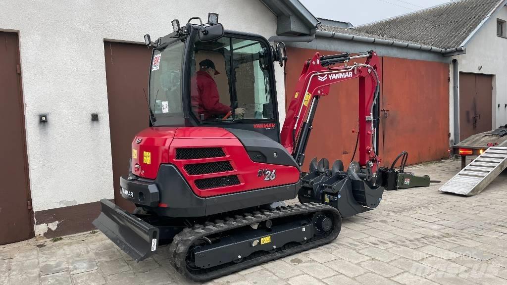 Yanmar SV 26 Mini kotrók < 7t