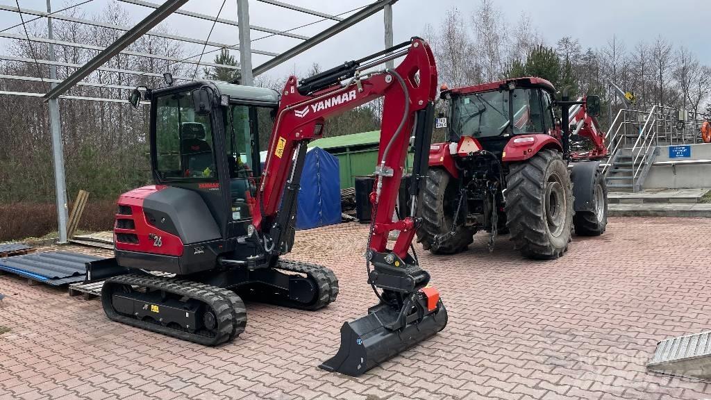 Yanmar SV 26 Mini kotrók < 7t