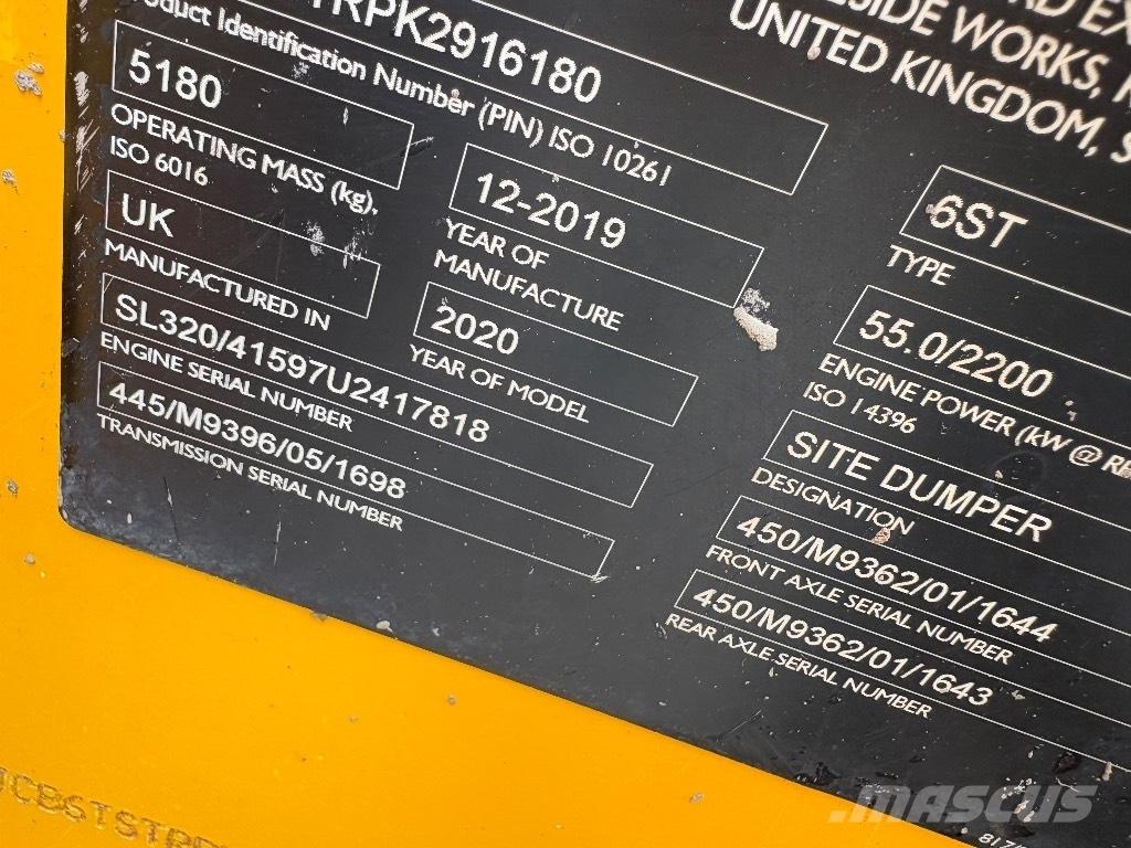 JCB 6 ST Mezei dömperek