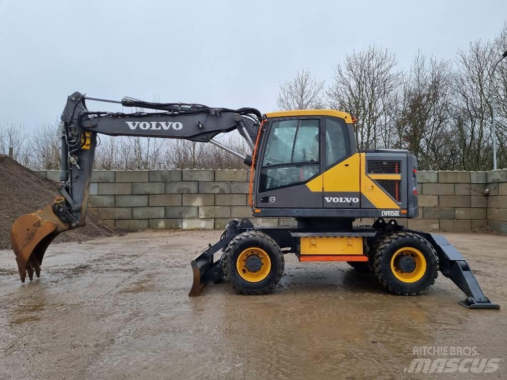 Volvo EWR 150 E Gumikerekes kotrók