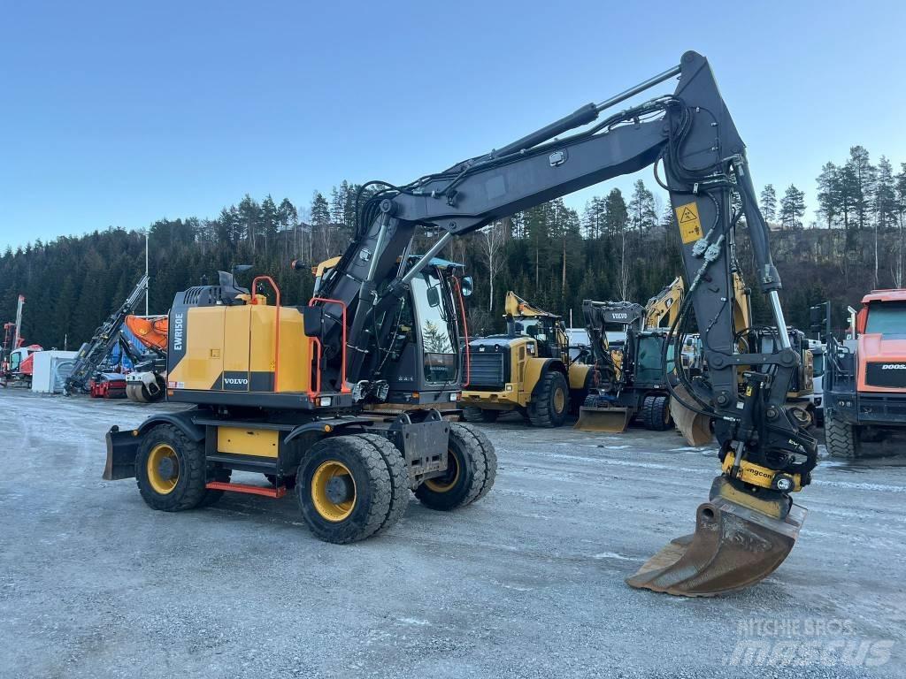 Volvo EWR 150 E !!SOLD!! Gumikerekes kotrók
