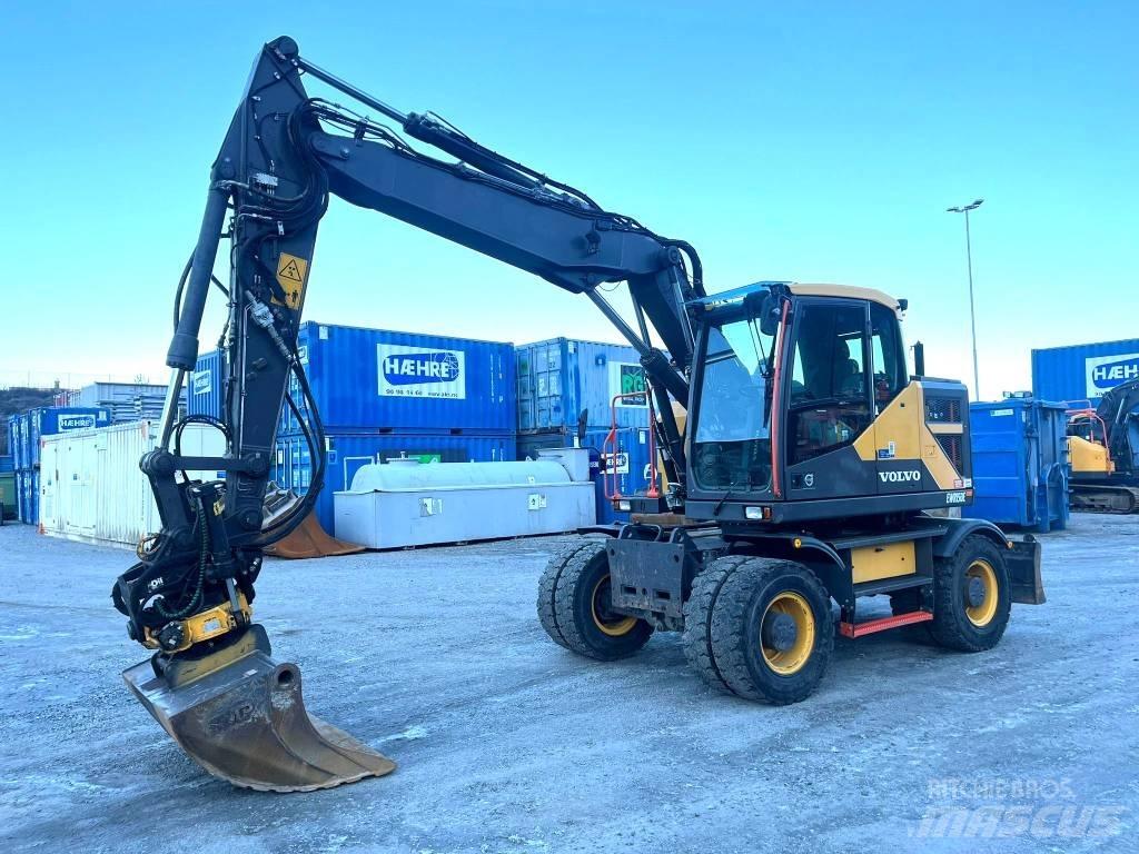 Volvo EWR 150 E !!SOLD!! Gumikerekes kotrók
