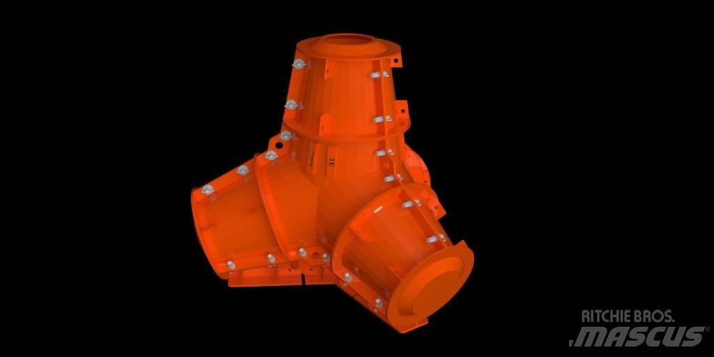 3A Block Tetrapod Beton terítőgépek