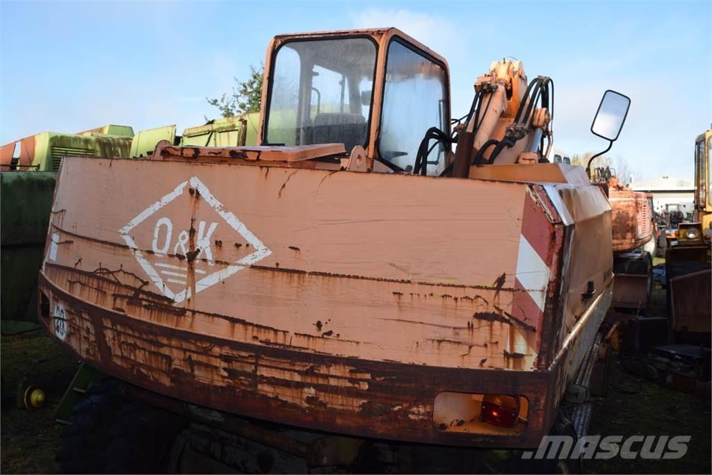 O&K MH 5 Gumikerekes kotrók