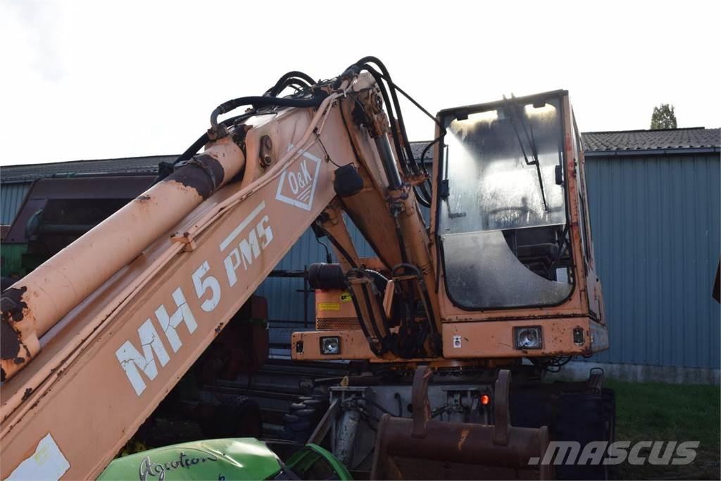 O&K MH 5 Gumikerekes kotrók