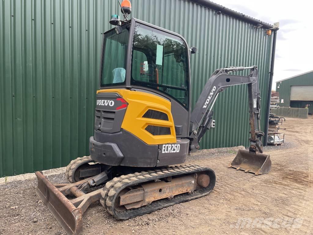 Volvo ECR 25 D Mini kotrók < 7t