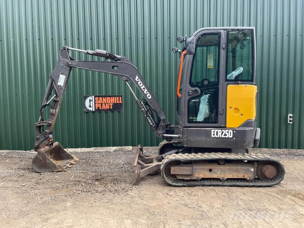 Volvo ECR 25 D Mini kotrók < 7t