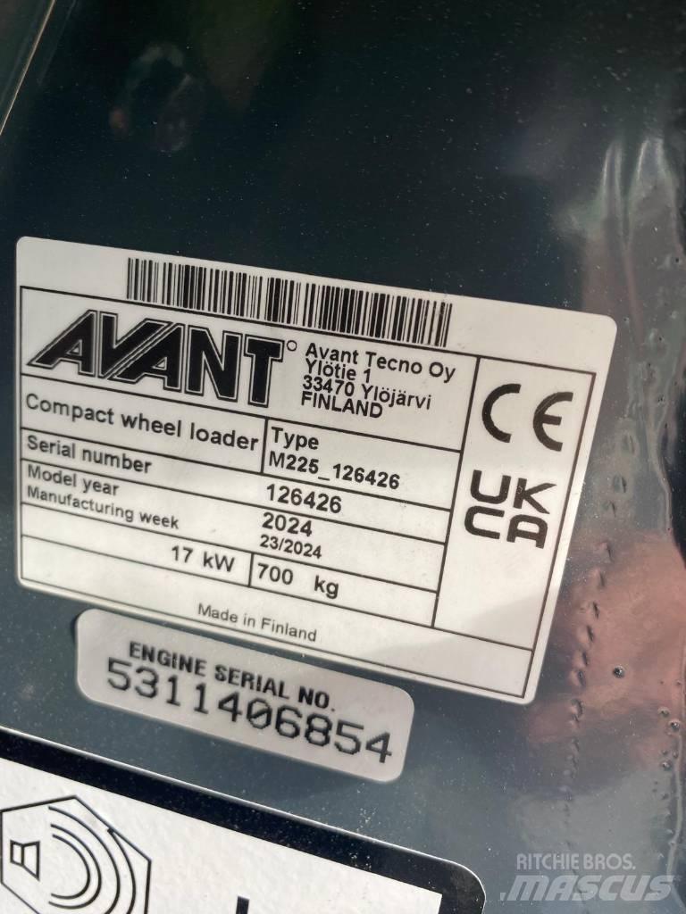 Avant 225 Egyéb kommunális gépek