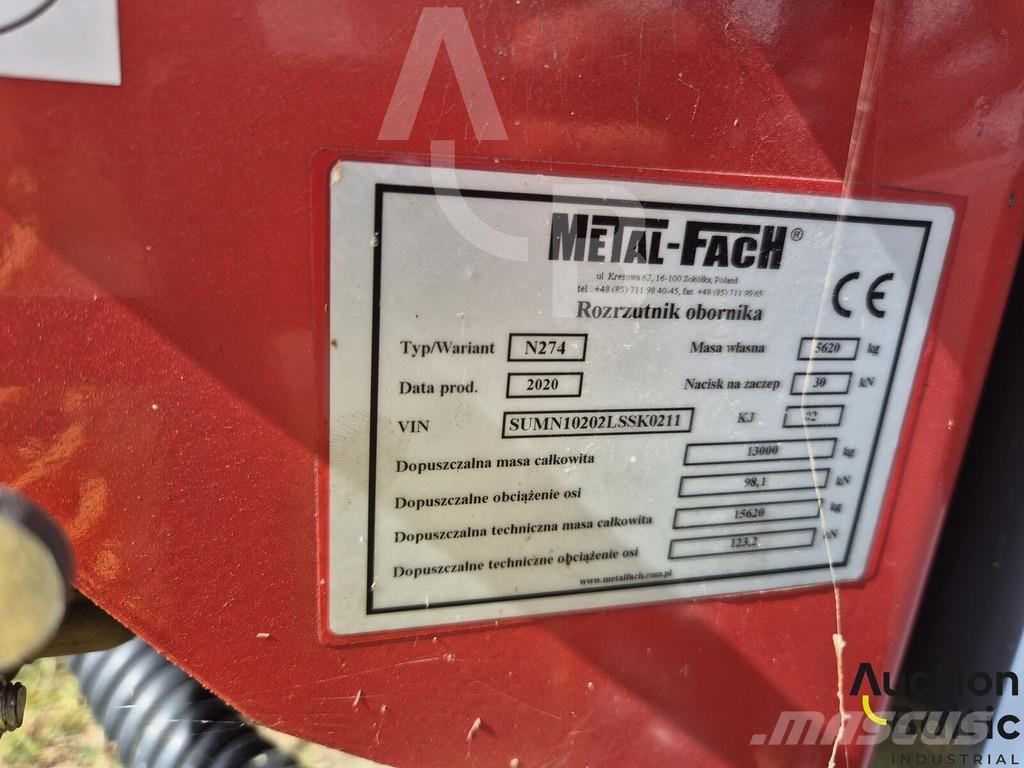 Metal-Fach N274 Trágyaszóró