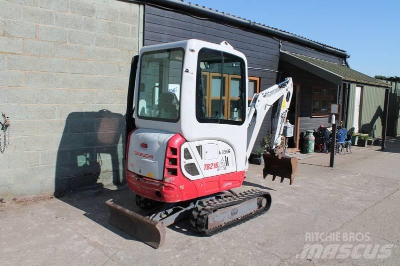 Takeuchi TB216 Mini kotrók < 7t