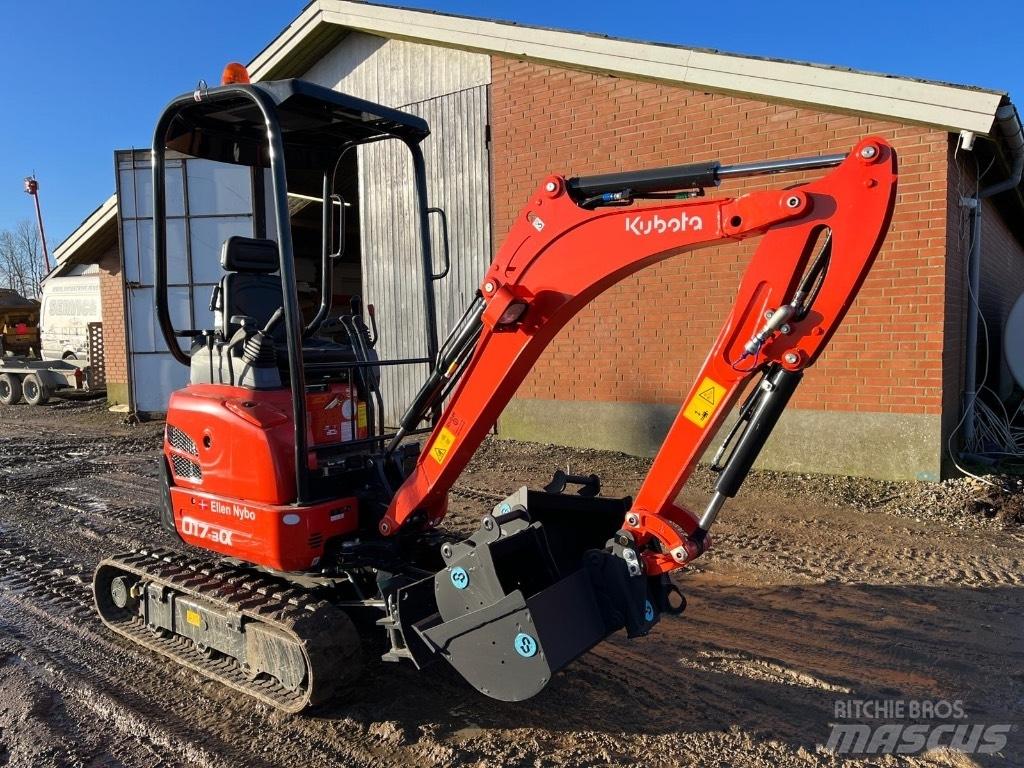 Kubota U 17-3 Mini kotrók < 7t