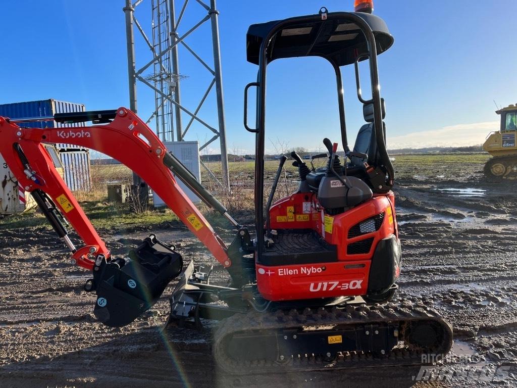 Kubota U 17-3 Mini kotrók < 7t