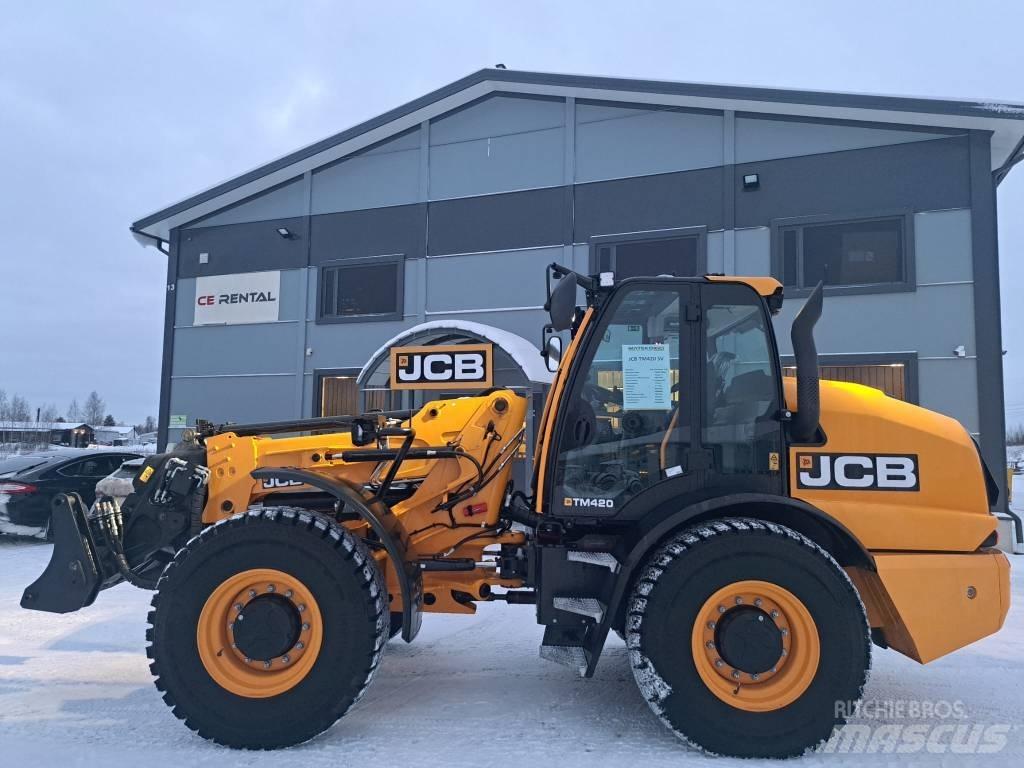 JCB TM 420C SV Teleszkópos gumikerekes rakodók