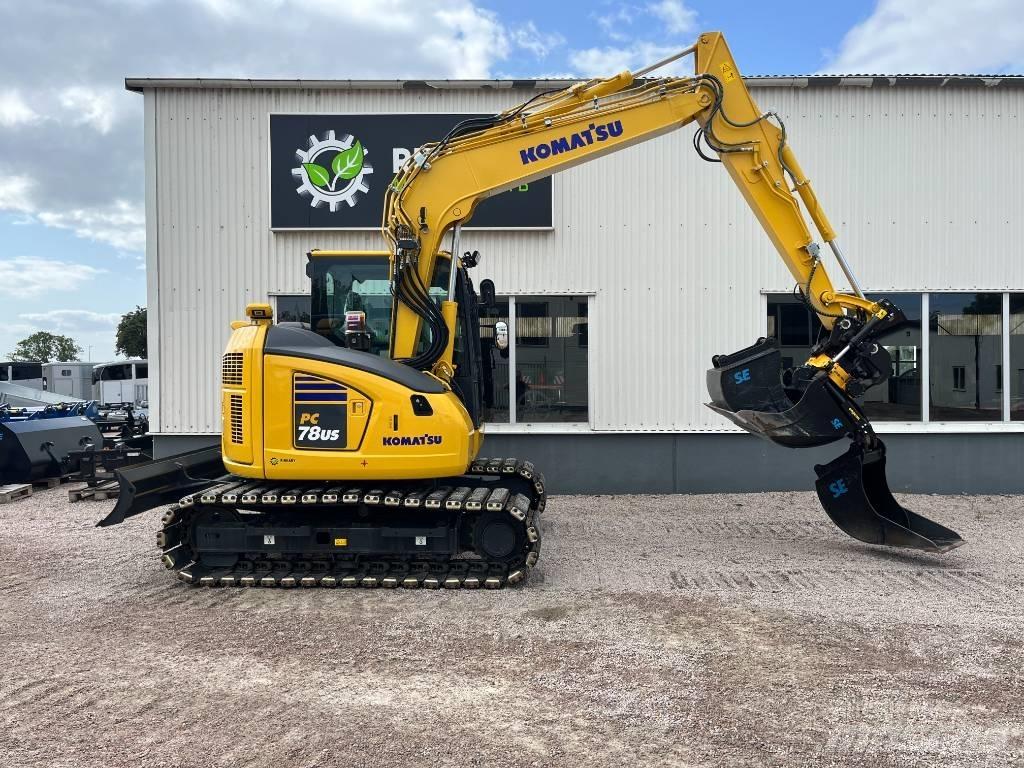 Komatsu PC78US-11E0 Közepes (midi) kotrók 7 t - 12 t