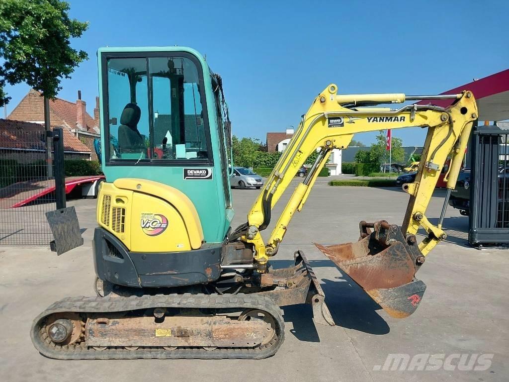 Yanmar Vio 25-4 Mini kotrók < 7t