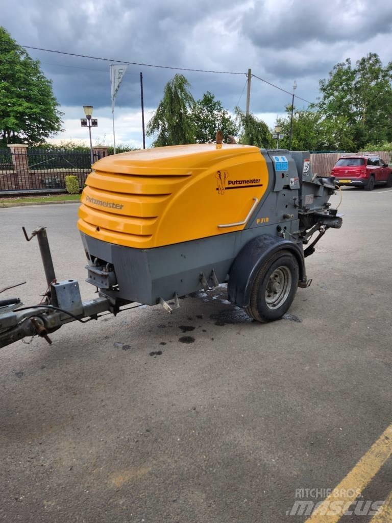 Putzmeister P 718 Esztrich pumpák