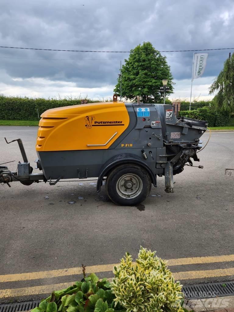 Putzmeister P 718 Esztrich pumpák