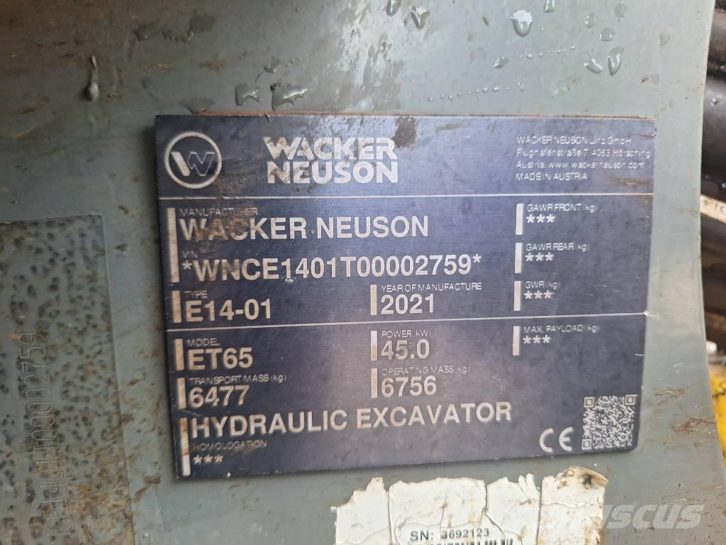 Wacker Neuson ET 65 Lánctalpas kotrók