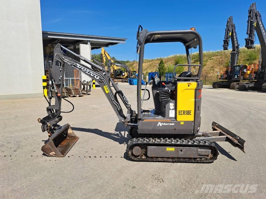 Volvo ECR 18 E Mini kotrók < 7t
