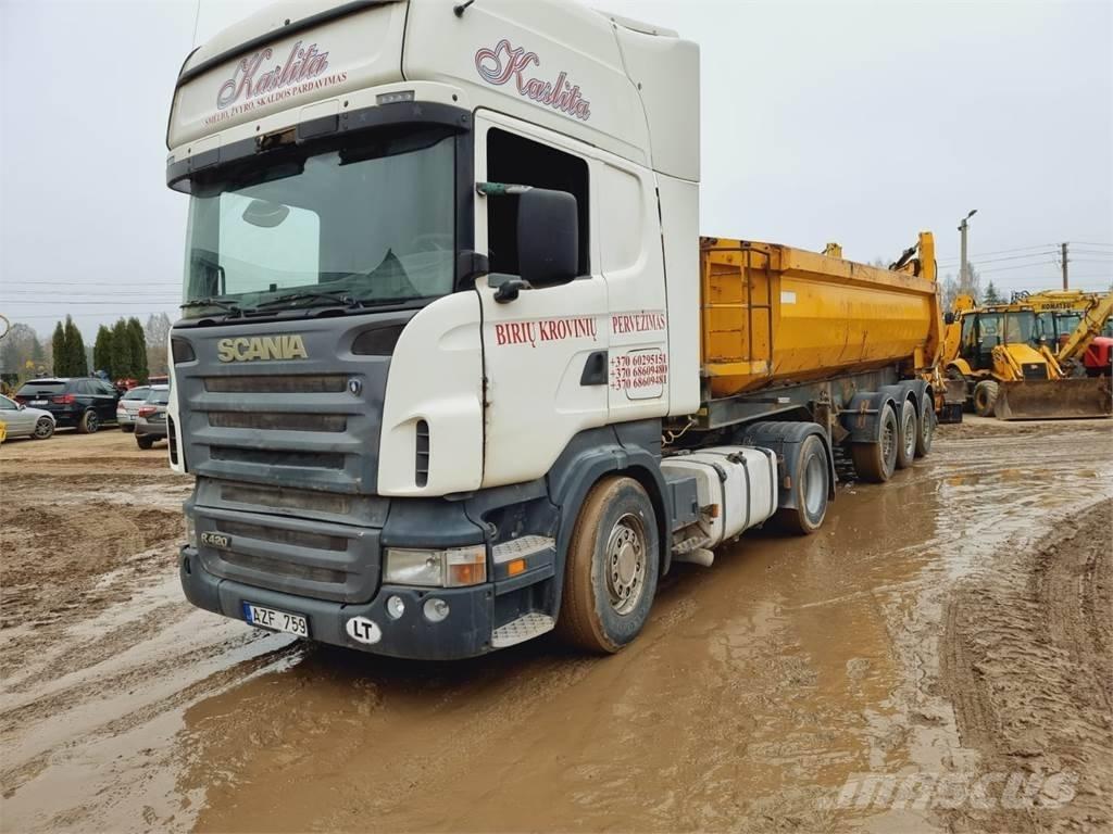 Scania R 420 Nyergesvontatók