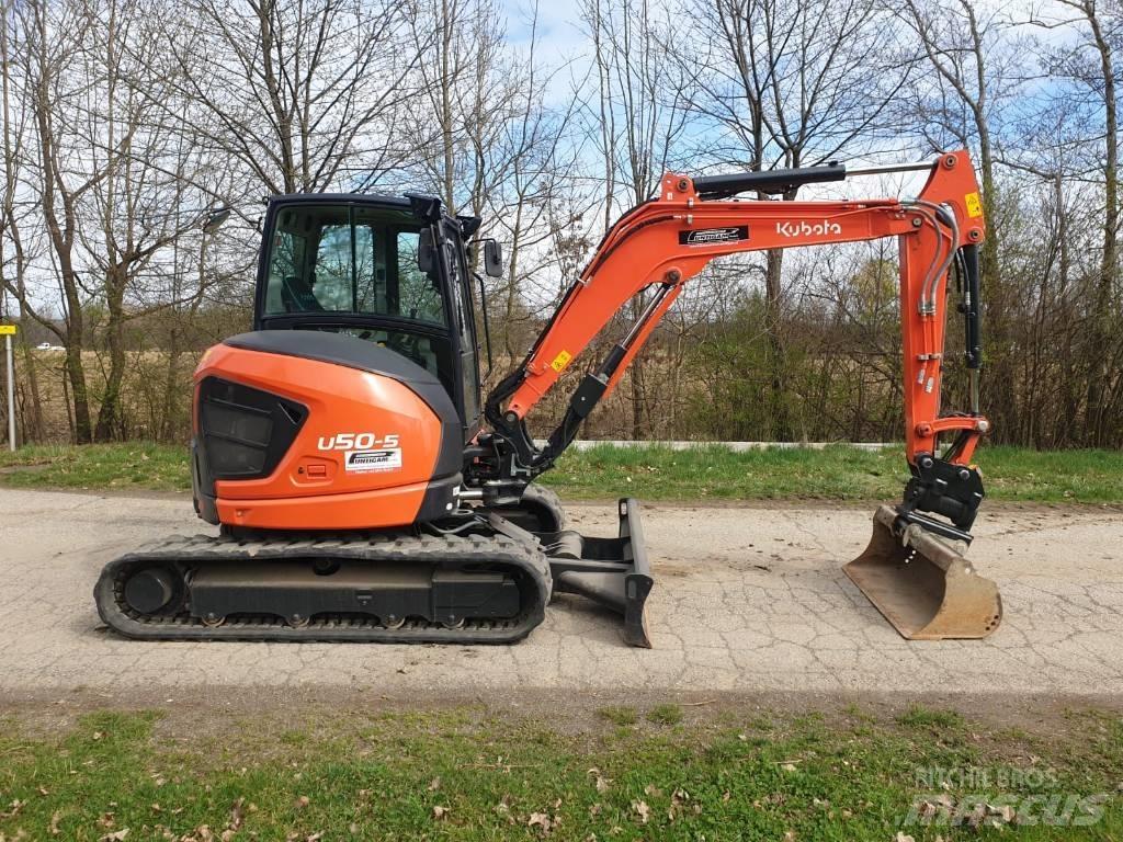 Kubota U 50-5 Mini kotrók < 7t