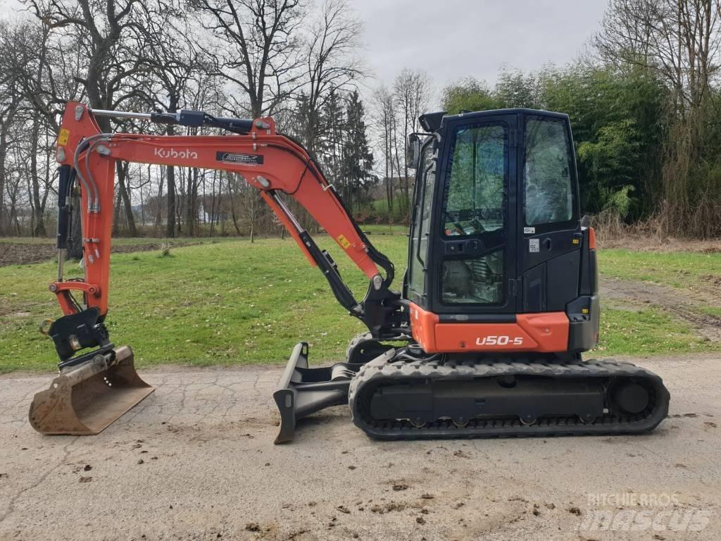 Kubota U 50-5 Mini kotrók < 7t