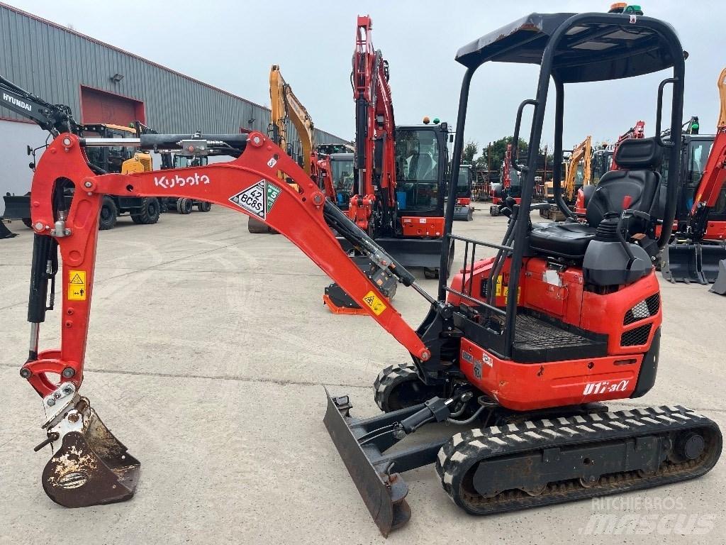 Kubota U 17-3 Mini kotrók < 7t