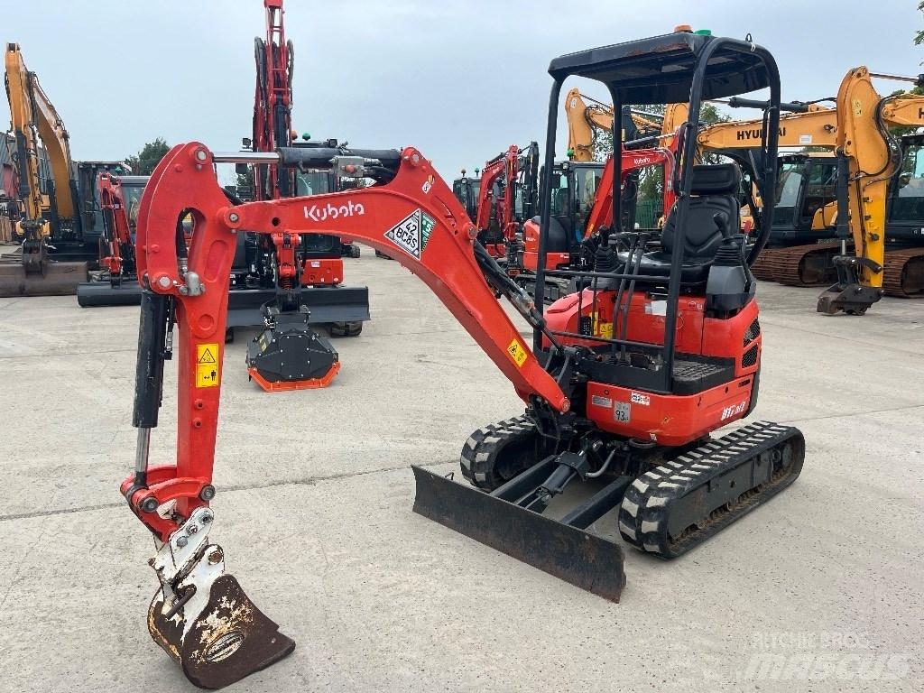 Kubota U 17-3 Mini kotrók < 7t