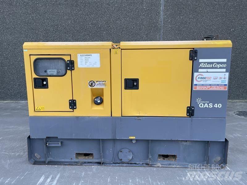 Atlas Copco QAS 40 Dízel áramfejlesztők