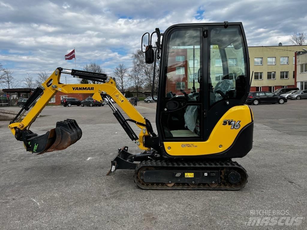Yanmar SV 16 Mini kotrók < 7t