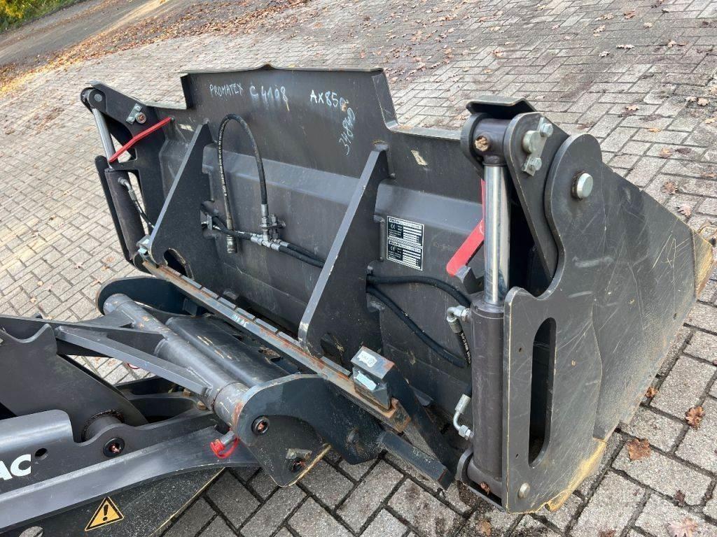 Mecalac AX850 Gumikerekes homlokrakodók