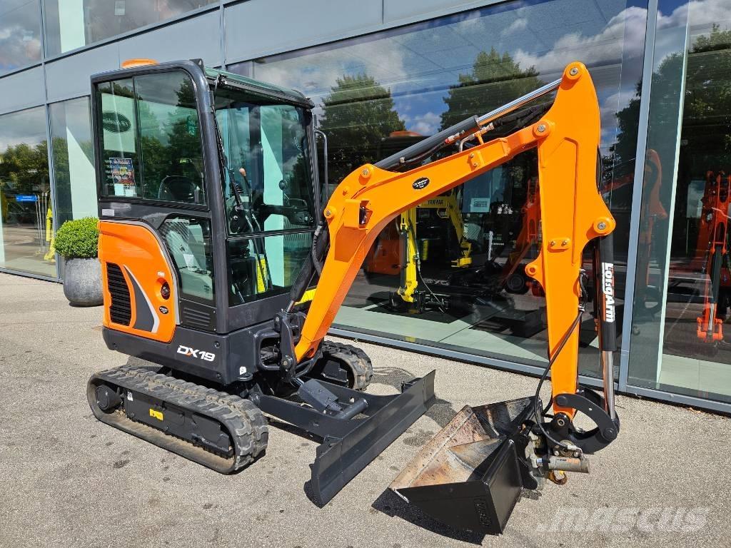 Doosan DX 19 Mini kotrók < 7t