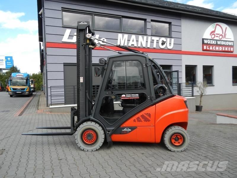 Linde H30T-02 Gázüzemű targoncák