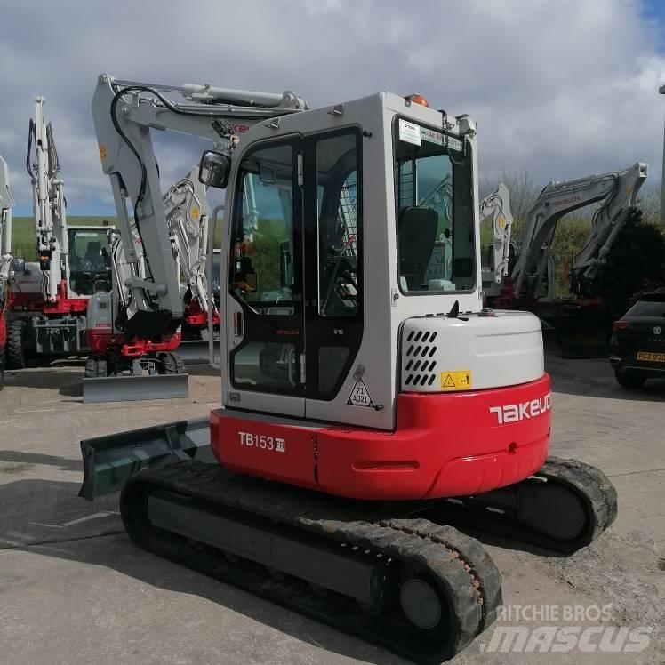 Takeuchi TB153FR Mini kotrók < 7t
