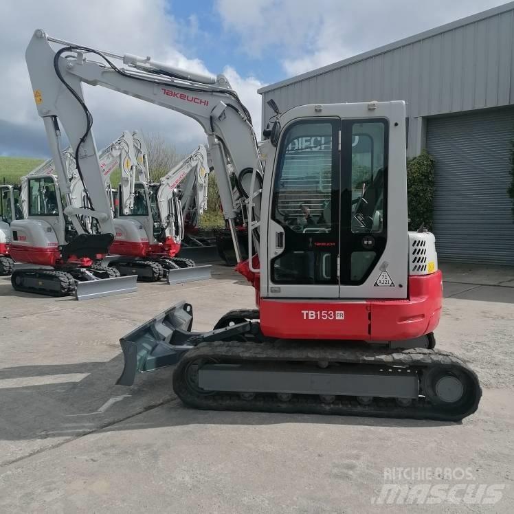 Takeuchi TB153FR Mini kotrók < 7t