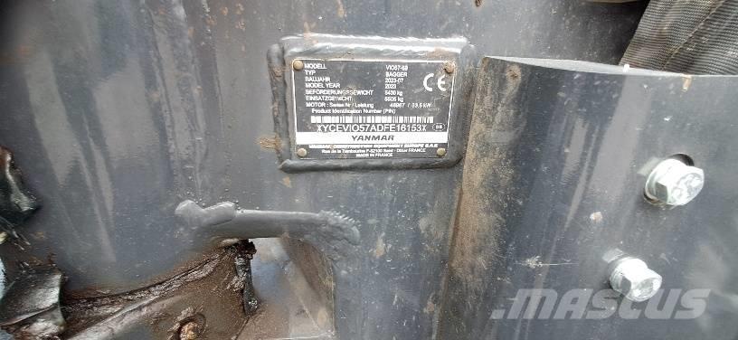 Yanmar VIO57-6B Mini kotrók < 7t