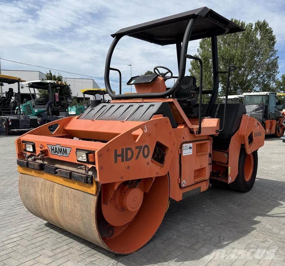Hamm HD 70K Kombinált hengerek