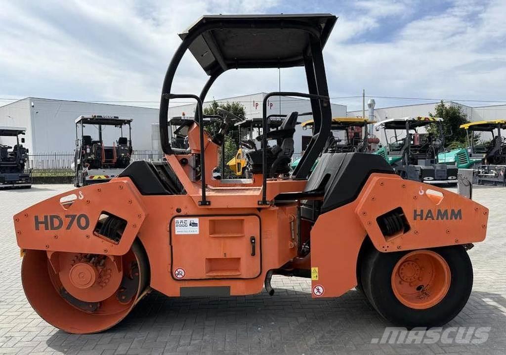 Hamm HD 70K Kombinált hengerek