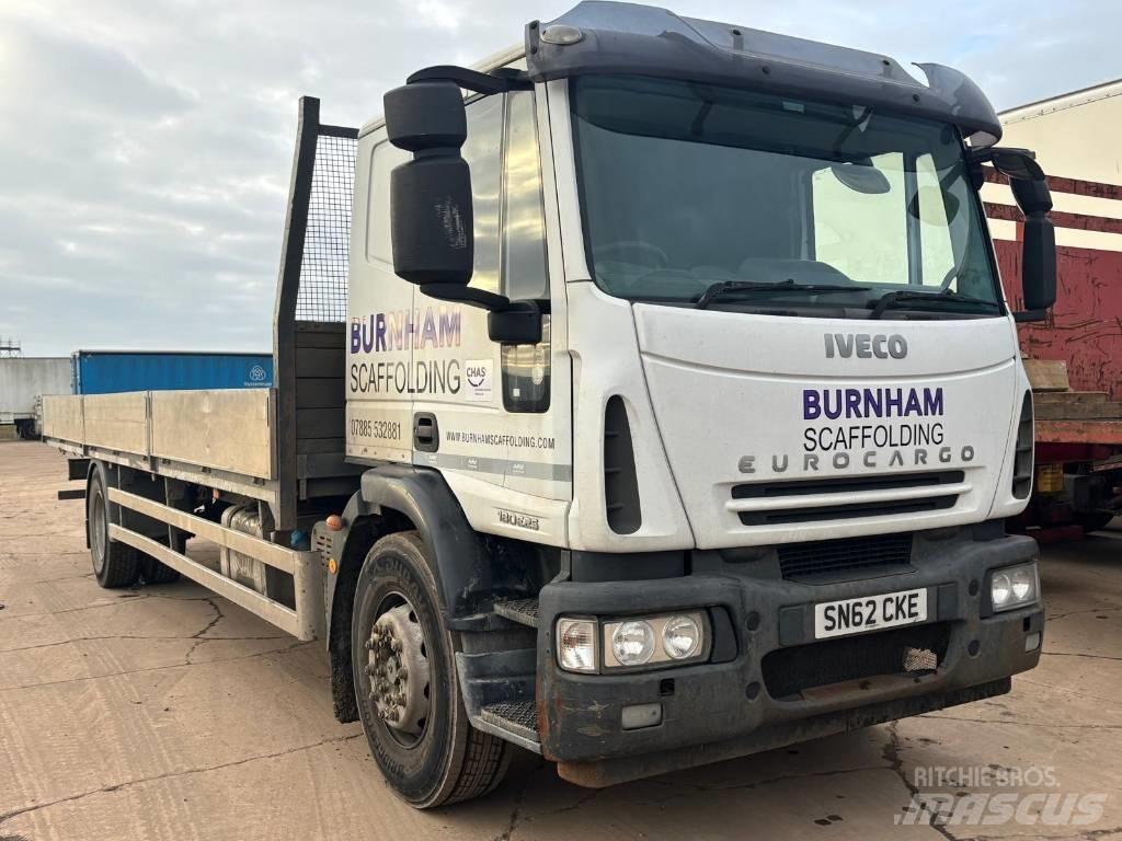 Iveco 180E 25 Platós / Ponyvás teherautók