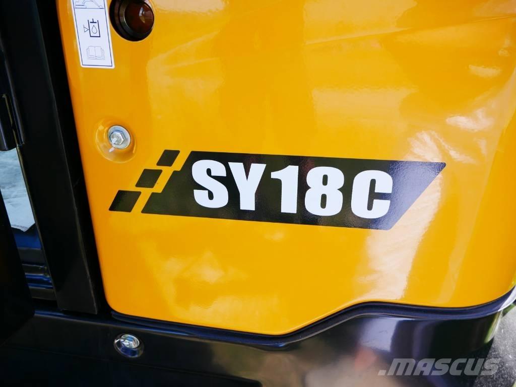 Sany SY 18 C Mini kotrók < 7t